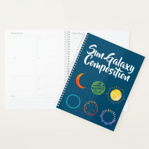 Atemberaubendes Design der Sun Galaxy-Kombination Planer