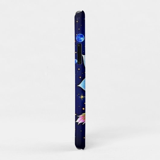 Atemberaubendes Design kosmischer Blumenträume Case-Mate iPhone Hülle (Hinten/Rechts)