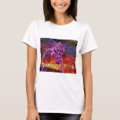 Atemberaubendes Drachenfeuerdesign T-Shirt (Vorderseite)