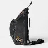 Atemberaubendes dunkelgotisches Hochzeitsdesign mi Crossbody Bag (Rechts)