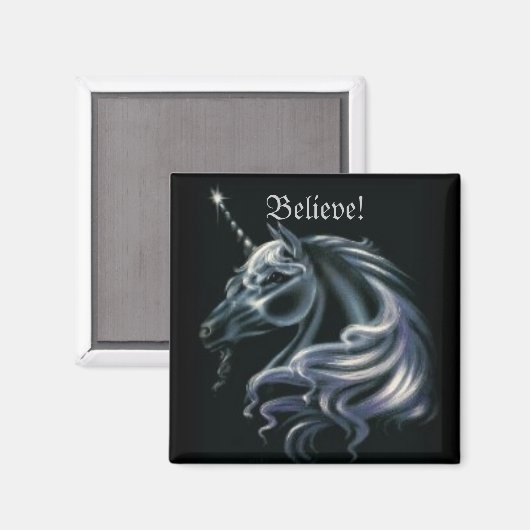 Atemberaubendes Einhorn Magnet (Vorderseite/Rückseite)