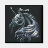 Atemberaubendes Einhorn Magnet (Vorne)