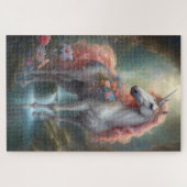 Atemberaubendes Einhorn Puzzle (Horizontal)