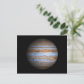 Atemberaubendes Foto des Planeten Jupiter Postkarte (Stehend Vorderseite)