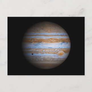 Atemberaubendes Foto des Planeten Jupiter Postkarte