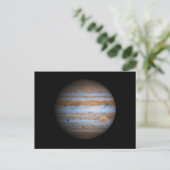 Atemberaubendes Foto des Planeten Jupiter Postkarte (Stehend Vorderseite)