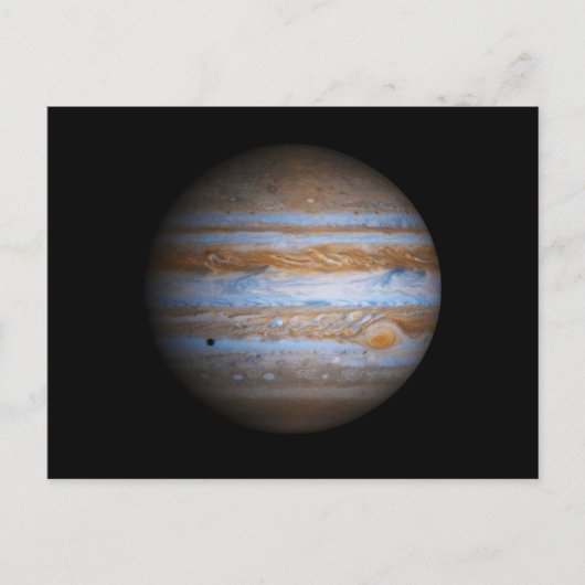 Atemberaubendes Foto des Planeten Jupiter Postkarte (Vorderseite)