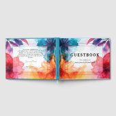 Atemberaubendes Gästebuch Anemone Dreamscape Hochz (Voll)