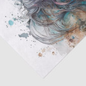 Atemberaubendes gestrichenes Pferd Seidenpapier (Detail)