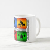 Atemberaubendes Gewichtheben Kaffeetasse (VorderseiteRechts)