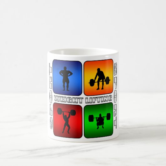 Atemberaubendes Gewichtheben Kaffeetasse (Mittel)