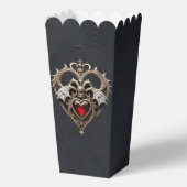 Atemberaubendes gotisches Herz Geschenkschachtel (Rückseite)