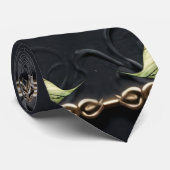 Atemberaubendes gotisches Herz Krawatte (Gerollt)