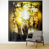 Atemberaubendes Hirsch 01-01 Wandteppich (Beispiel)