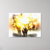 Atemberaubendes Hirsch 01-02 Leinwanddruck (Vorderseite)