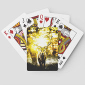 Atemberaubendes Hirsch 01 Spielkarten (Rückseite)