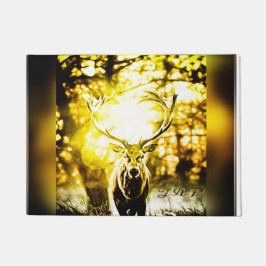 Atemberaubendes Hirsch Fußmatte