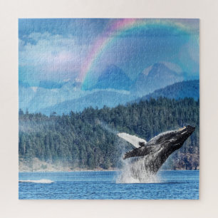 Atemberaubendes Humpback-Wal-Bräunchen Puzzle