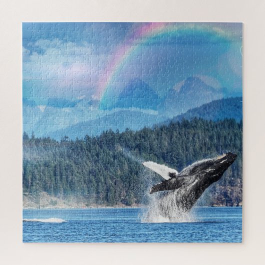 Atemberaubendes Humpback-Wal-Bräunchen Puzzle (Vertikal)