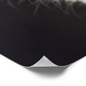 Atemberaubendes Jungkätzchen-Seitenbild Poster (Ecke)