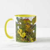 Atemberaubendes Kap May Warbler Songbird auf Mahon Tasse (Links)