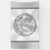 Atemberaubendes Kirchenbanner, jeder Anlass religi Banner (Vertikal)