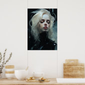 Atemberaubendes Kunstposter, Inspiriert von Maciej Poster (Küche)