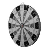 Atemberaubendes Leather Look Regulation Dart Board Dartscheibe (Vorderseite rechts)