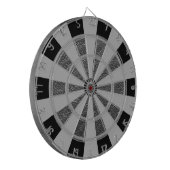 Atemberaubendes Leather Look Regulation Dart Board Dartscheibe (Vorderseite Links)
