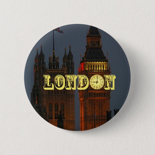 Atemberaubendes Londoner Pro-Foto Button (Vorderseite)