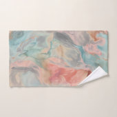 ATEMBERAUBENDES MARBLE GRAU BADEZIMMER TOWEL SET (Handtuch)