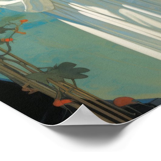 Atemberaubendes Moebius Maxfi Character Design Pos Poster (Ecke)