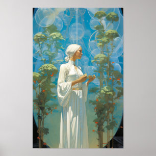 Atemberaubendes Moebius Maxfi Character Design Pos Poster