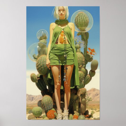 Atemberaubendes Moebius Maxfi Character Design Pos Poster (Vorne)