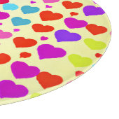 Atemberaubendes Muster für dynamische Liebe Schneidebrett (Ecke)