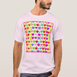 Atemberaubendes Muster für dynamische Liebe T-Shirt