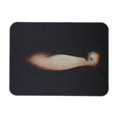 Atemberaubendes Ölgemälde Siamkatze Magnet (Horizontal)