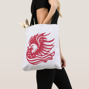 Atemberaubendes Patriotic Eagle Digital Artwork Tasche