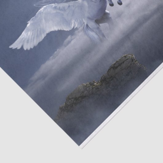 Atemberaubendes Pegasus-Pferdededekoupage Seidenpapier (Ausschnitt)