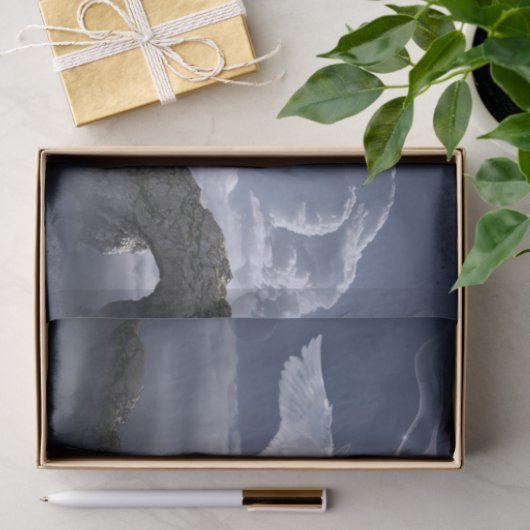 Atemberaubendes Pegasus-Pferdededekoupage Seidenpapier (Geschenk)