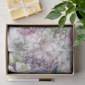 Atemberaubendes Pferd Graue Flora Seidenpapier (Geschenk)