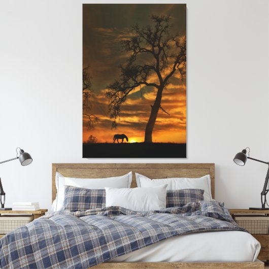 Atemberaubendes Pferd Leinwand Kunst, Dichtung und (Insitu (Schlafzimmer))