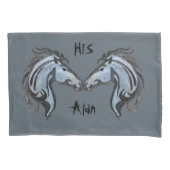 Atemberaubendes Pferdedesign für Kissen-Hüllen Kissenbezug (Vorderseite-Links)