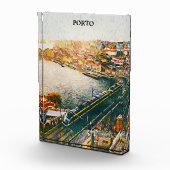 Atemberaubendes Porto Portugal Ölgemälde Fotoblock (Rechts)