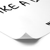 Atemberaubendes Poster (Ecke)