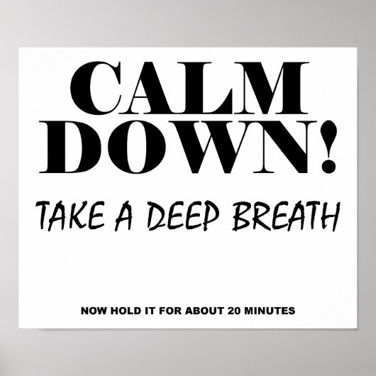 Atemberaubendes Poster (Vorne)