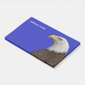 Atemberaubendes Profil eines Adult Bald Adlers Post-it Klebezettel (angewinkelt)