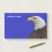 Atemberaubendes Profil eines Adult Bald Adlers Post-it Klebezettel (Auf Schreibtisch)