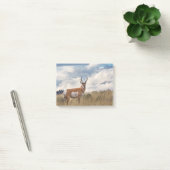 Atemberaubendes Pronghorn Post-it Klebezettel (Büro)