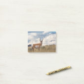 Atemberaubendes Pronghorn Post-it Klebezettel (Auf Schreibtisch)